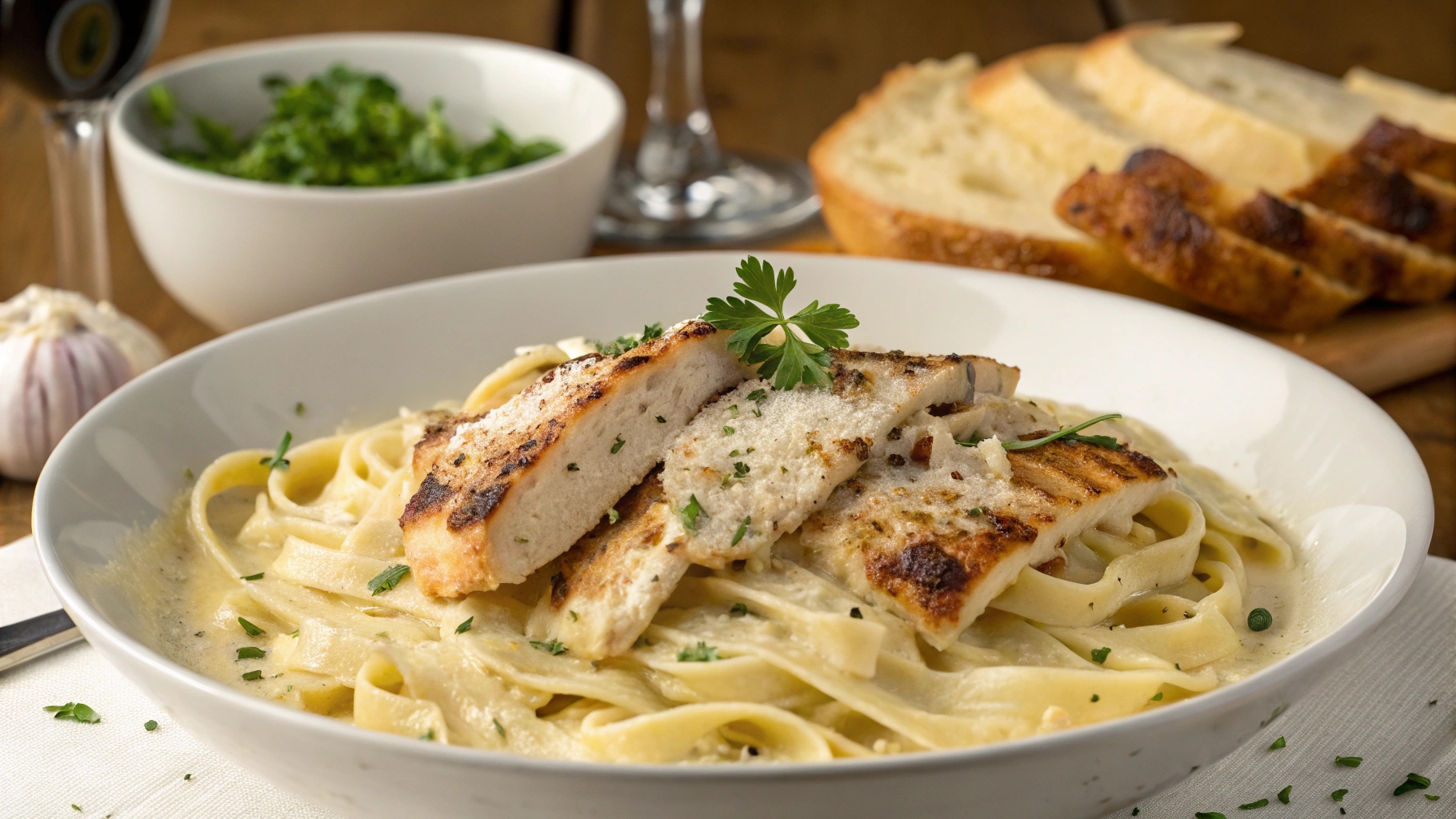 Chicken Alfredo 