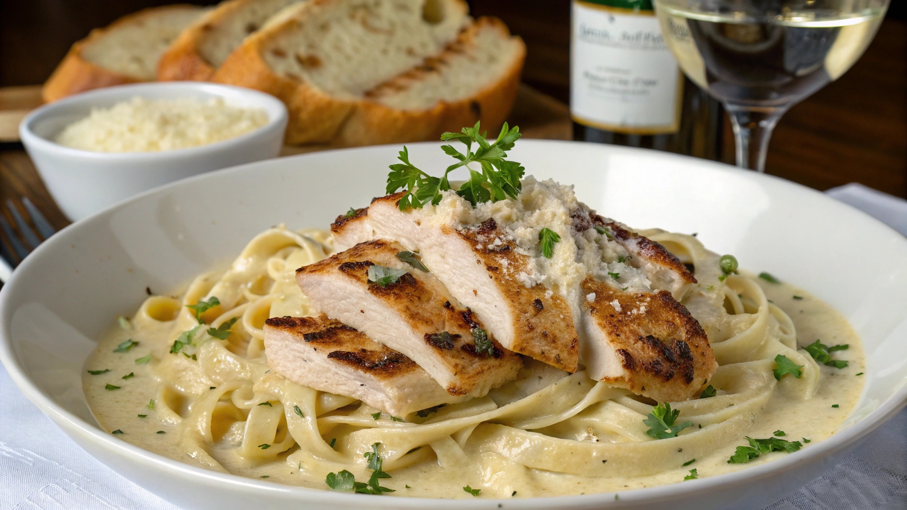 Chicken Alfredo 