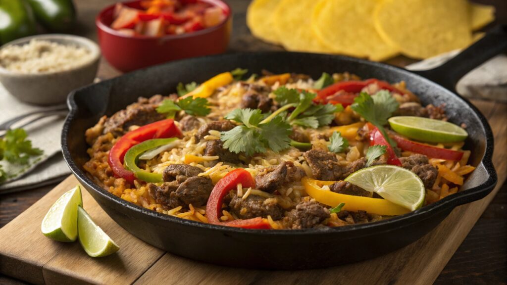 beef-and-rice-skillet