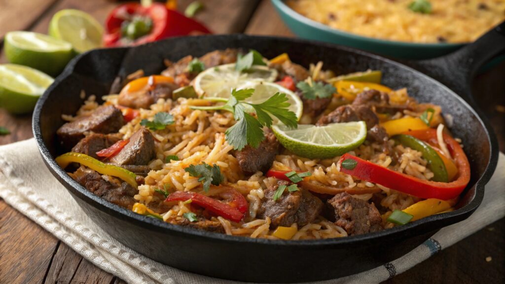 beef-and-rice-skillet