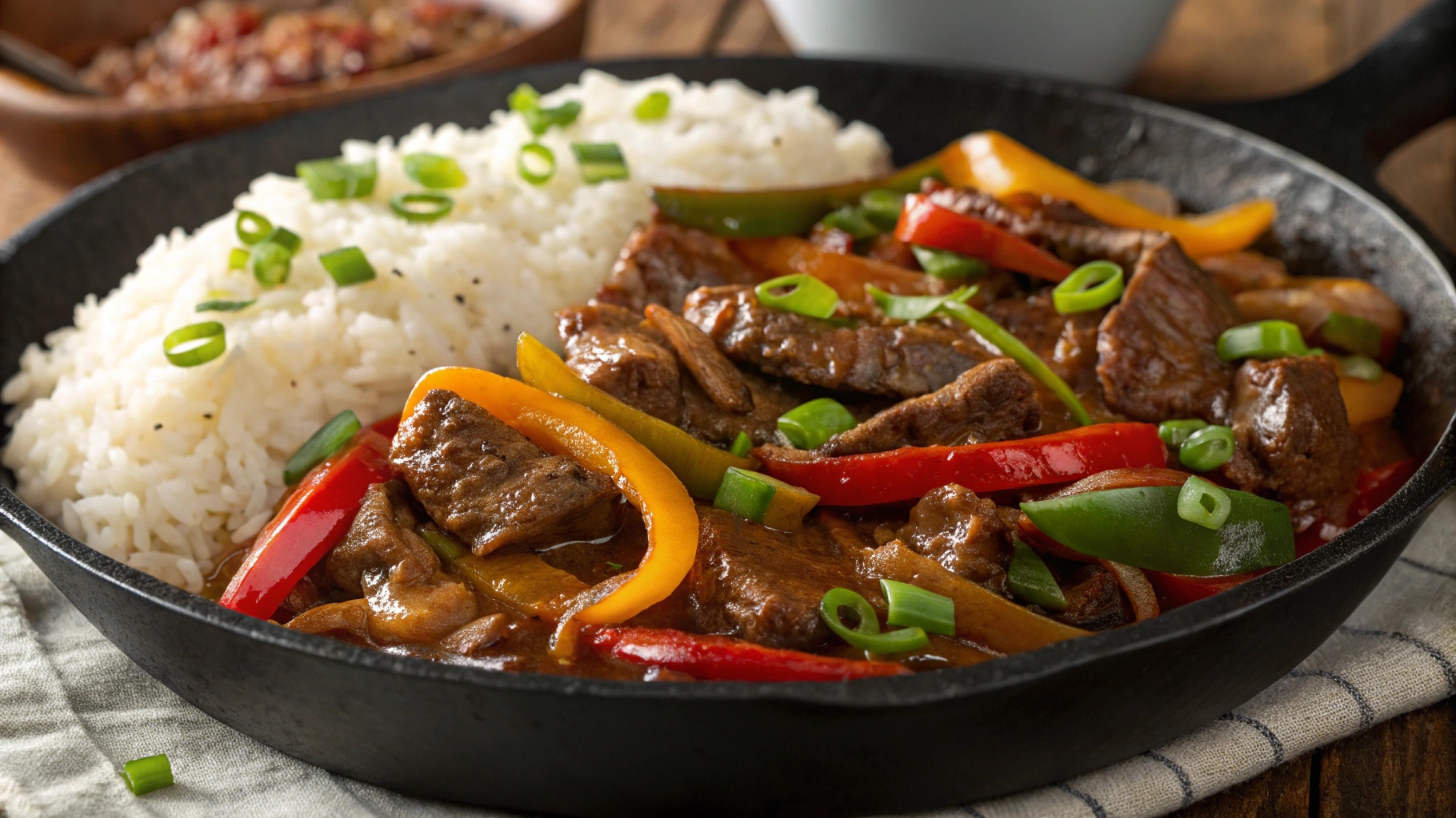 Pepper Steak with Gravy