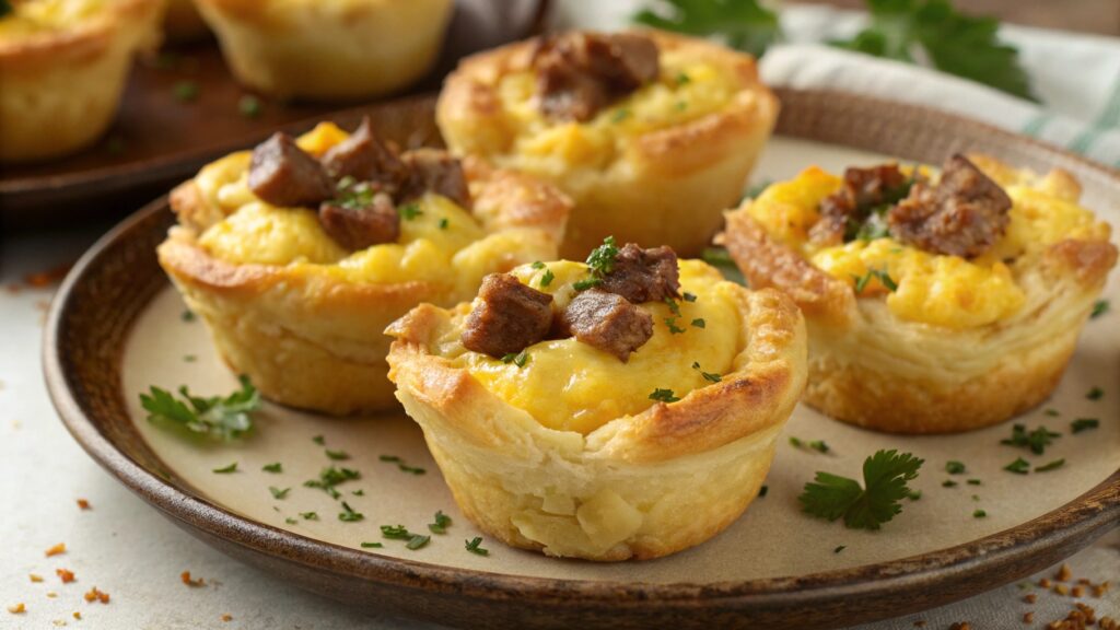 Breakfast Biscuit Cups