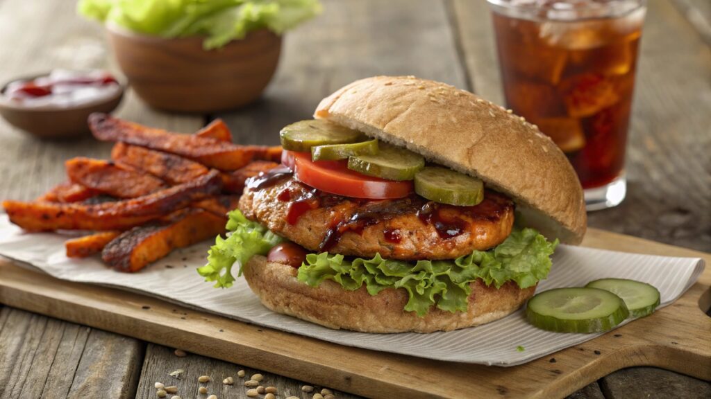 Low Sugar BBQ Chicken Sandwich