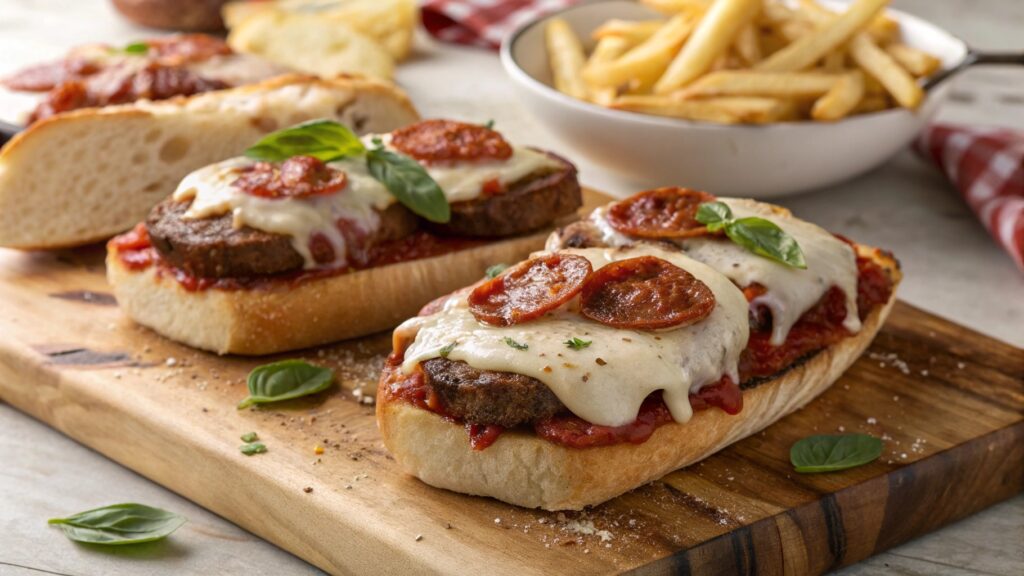 Pizza Burgers