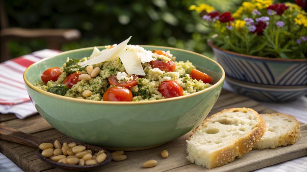 Pesto Quinoa Salad