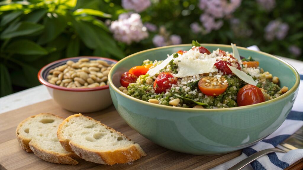 Pesto Quinoa Salad