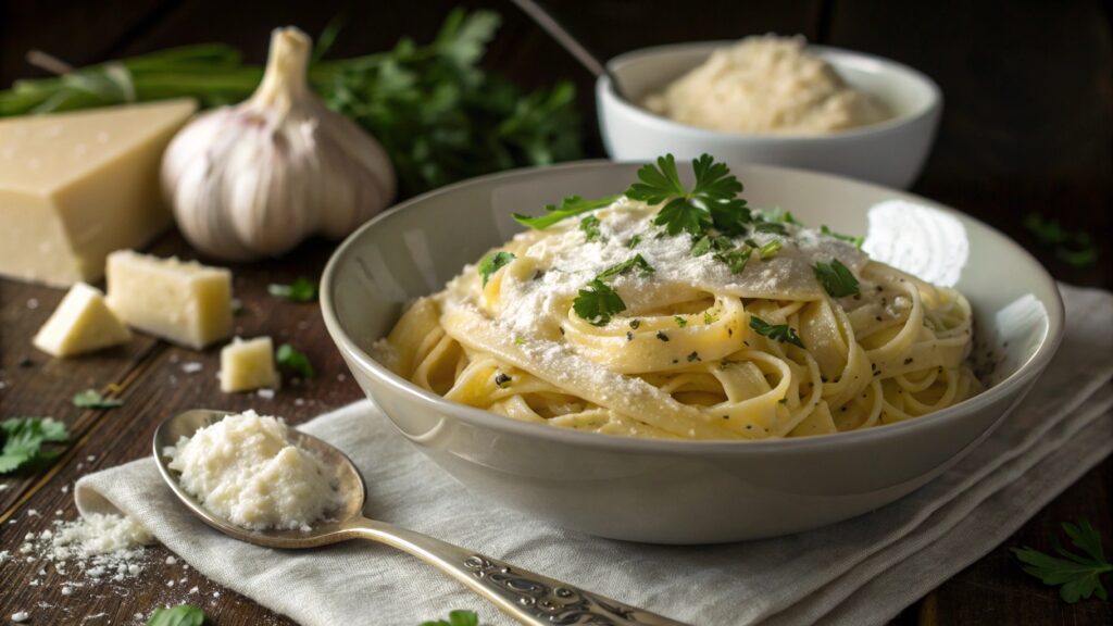 Alfredo Sauce With Roasted Garlic & Cottage Cheese